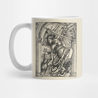 St Michael slays the dragon Mug